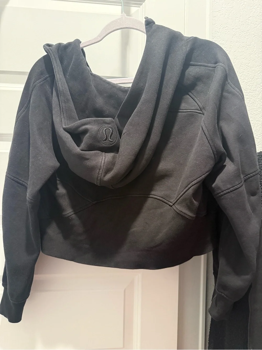 lululemon athletica Black Half-Zip Hoodie